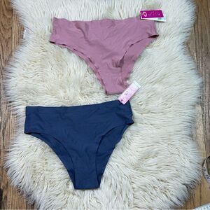 Abella Kids Bottoms in Mauve and Navy